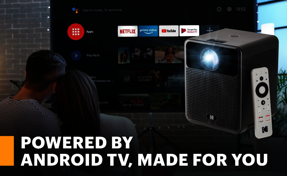 Kodak launches budgetfriendly Android TV projector